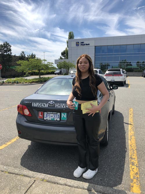 burnaby-driving-school-test-pass Burnaby driving school student pass